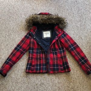 Abercrombie & Fitch Plaid Jacket